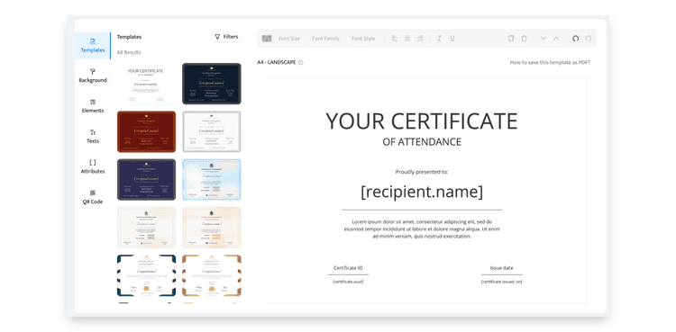 15 Free Attendance Certificate Templates Inspirations 15 Free Attendance Certificate Templates Inspirations