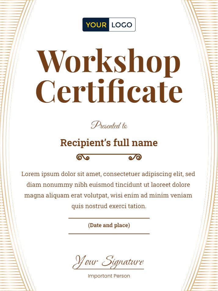 5 Free Workshop Certificate Templates Virtualbadge Io 5 Free Workshop Certificate Templates Virtualbadge Io