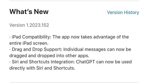 Chatgpt Ios App Now Supports Siri And Shortcuts Integration Chatgpt Ios App Now Supports Siri And Shortcuts Integration