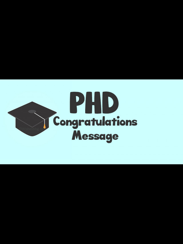 Congratulations Messages For Phd Or Doctorate Degree Wishesmsg The Congratulations Messages For Phd Or Doctorate Degree Wishesmsg The