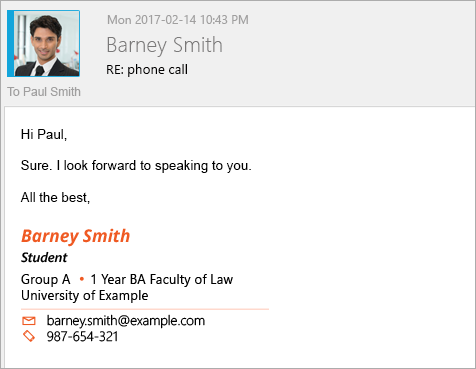 Email Signatures For Students A Professional Guide Email Signatures For Students A Professional Guide