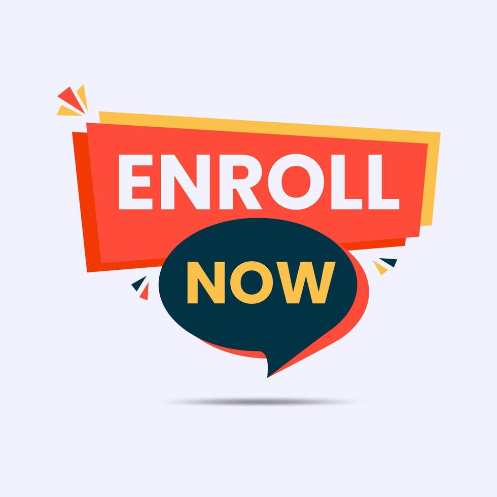 Enroll Now Banner Template 22628958 Vector Art At Vecteezy Enroll Now Banner Template 22628958 Vector Art At Vecteezy