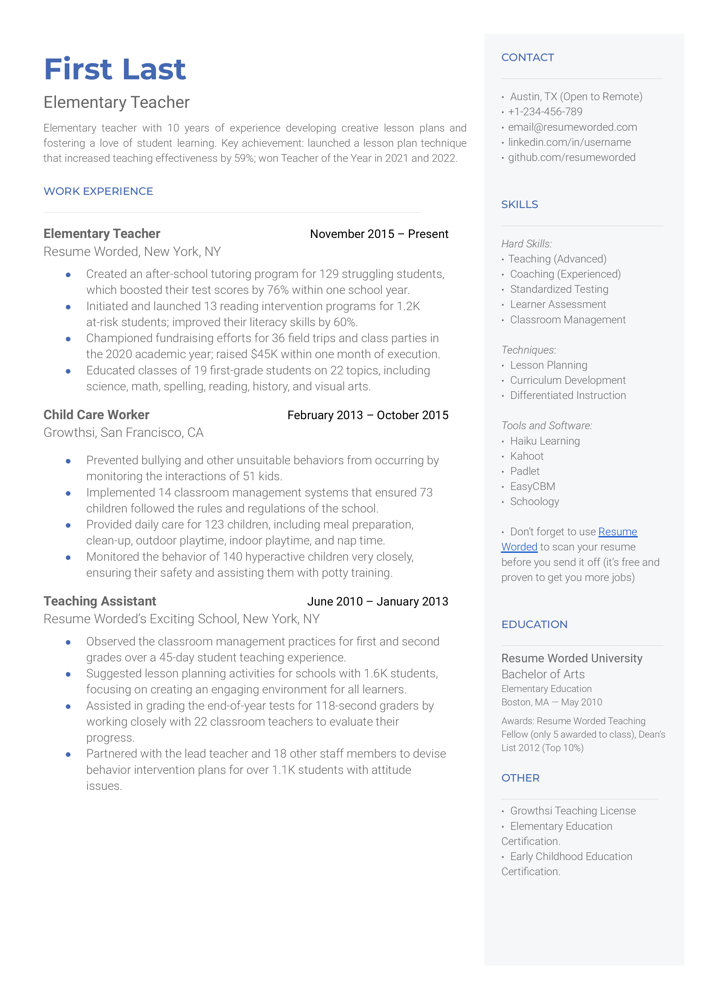 Esl Teacher Resume Examples Writing Guide 2025 Cvmaker Com Esl Teacher Resume Examples Writing Guide 2025 Cvmaker Com