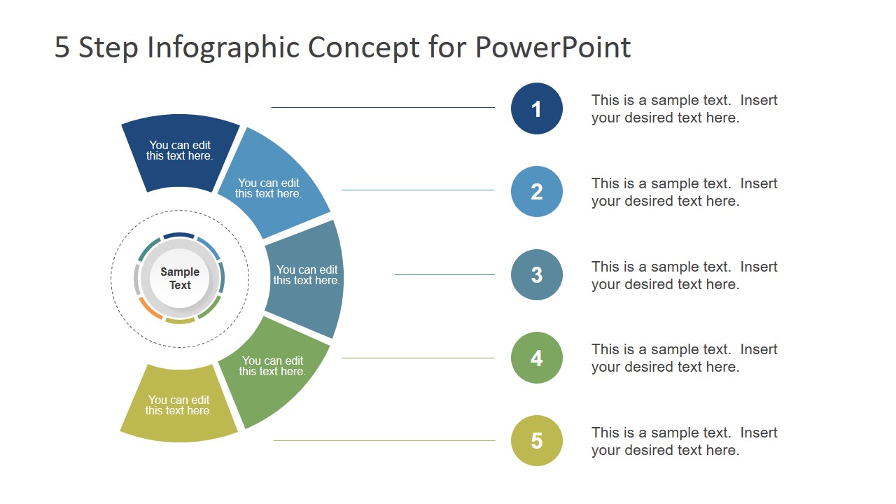 Five Steps Infographic Concept Template For Powerpoint Roadmap Five Steps Infographic Concept Template For Powerpoint Roadmap