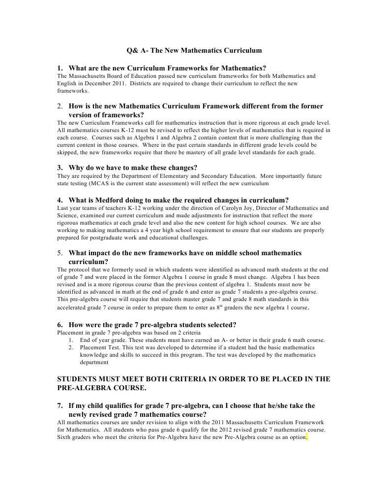 Ma Arts Curriculum Frameworks Revised News