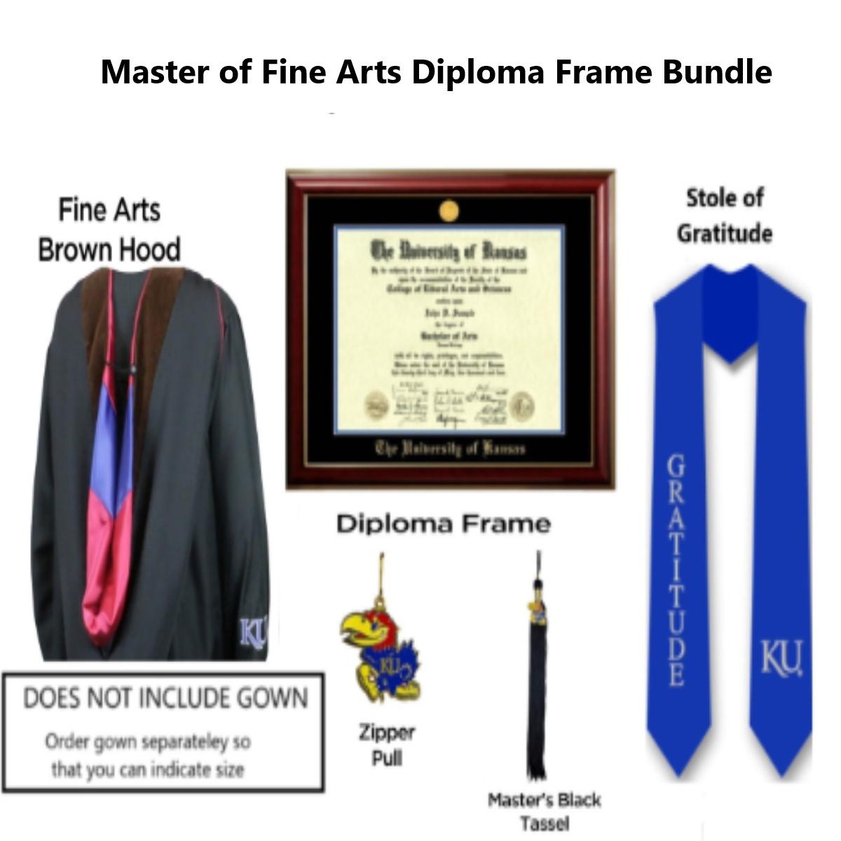 Master Of Fine Arts Diploma Frame Bundle Master Of Fine Arts Diploma Frame Bundle