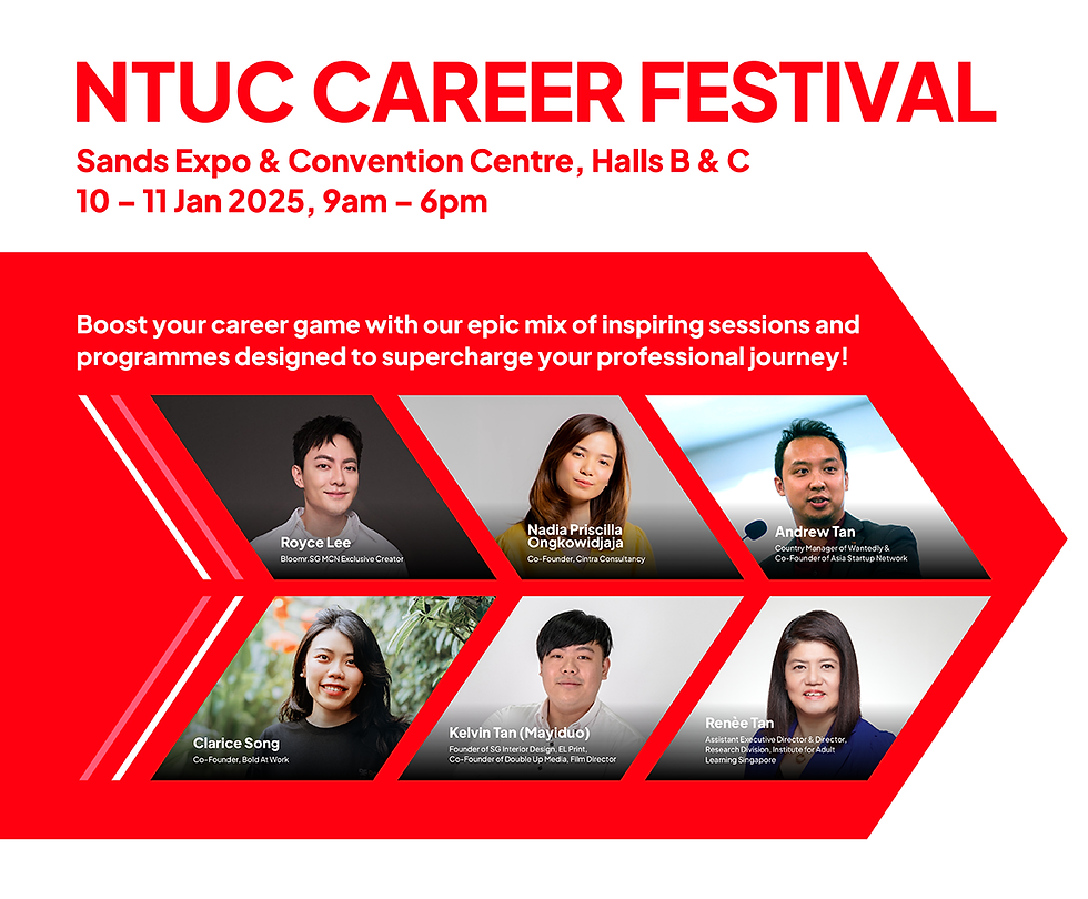 Ntuc Career Festival 3 Reasons Why You Need To Be There Ntuc Career Festival 3 Reasons Why You Need To Be There