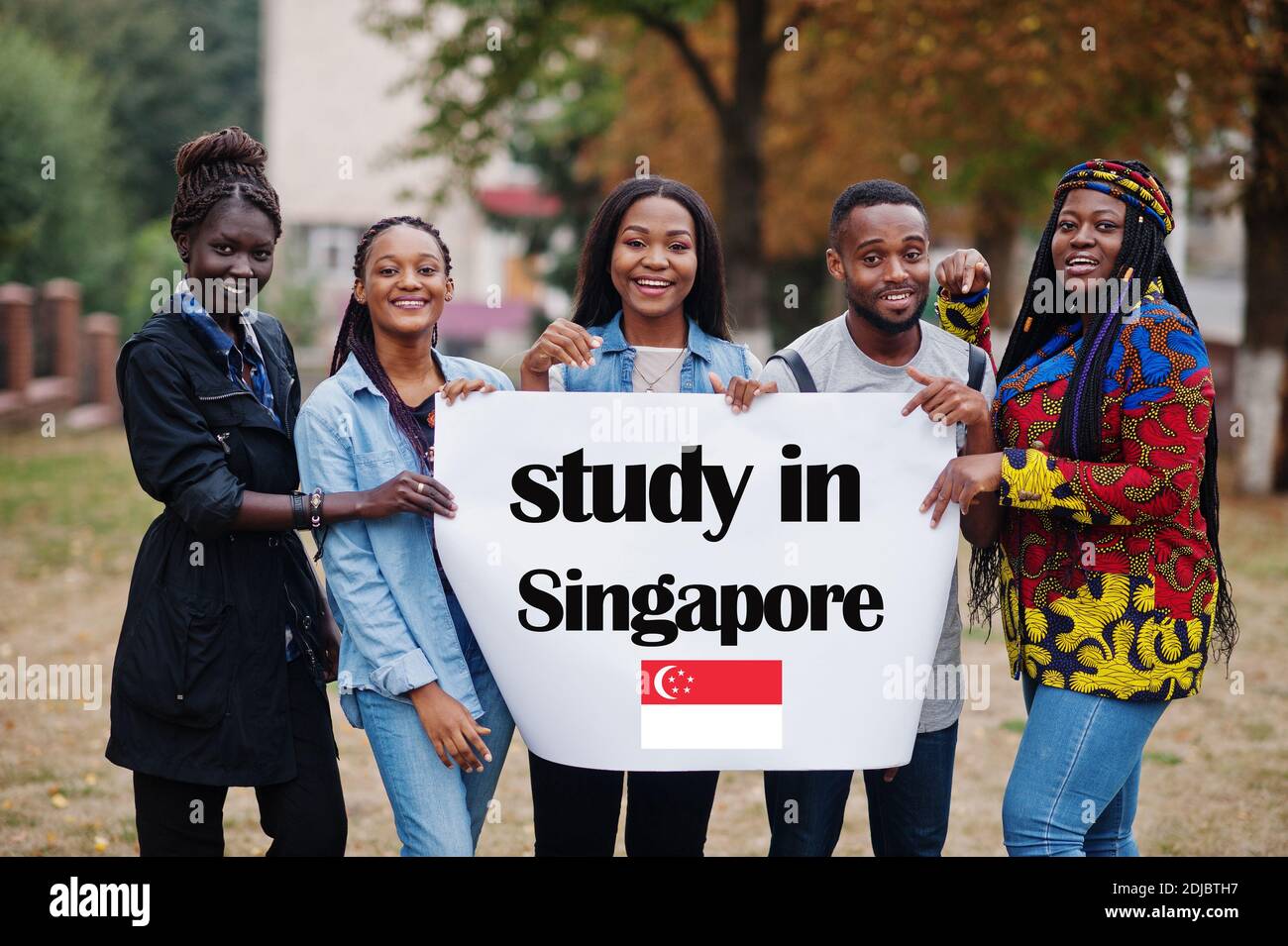 Study In India Group Of Five African College Students On Campus At Study In India Group Of Five African College Students On Campus At