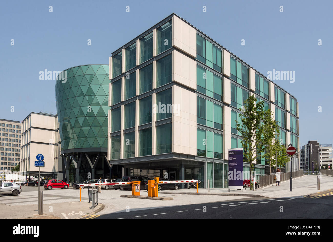 The Rose Bowl Building Of Leeds Metropolitan University Uk Stock Photo The Rose Bowl Building Of Leeds Metropolitan University Uk Stock Photo