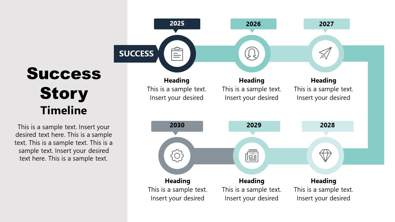 Timeline Powerpoint Success Story Template Slidemodel Timeline Powerpoint Success Story Template Slidemodel