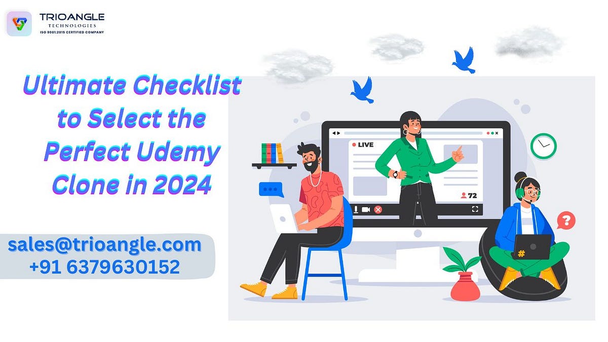 Ultimate Checklist To Select The Perfect Udemy Clone In 2024 By Ultimate Checklist To Select The Perfect Udemy Clone In 2024 By