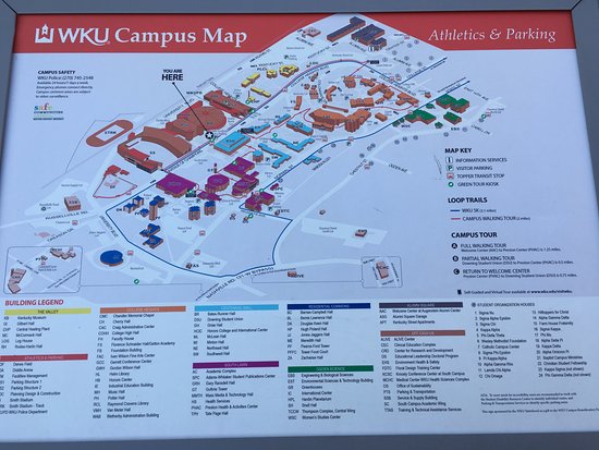 Western Kentucky University Campus Map Interactive Map Western Kentucky University Campus Map Interactive Map